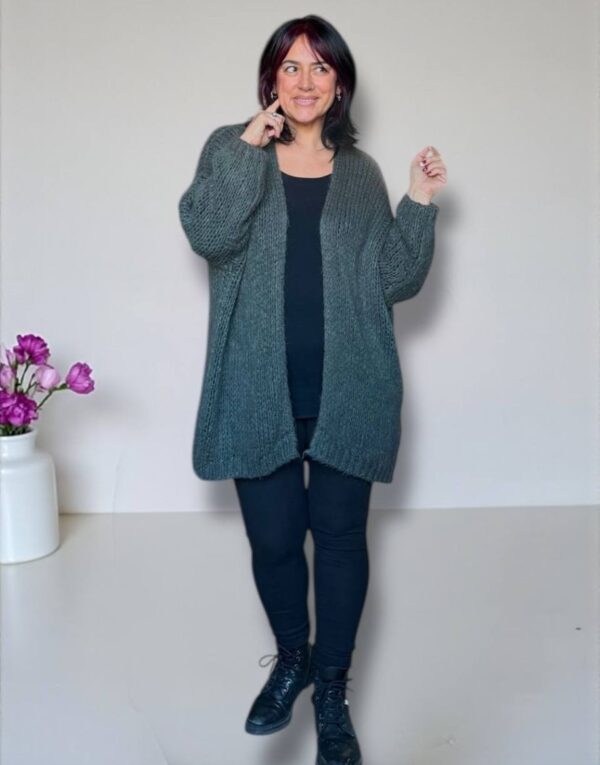 Il maxi cardigan