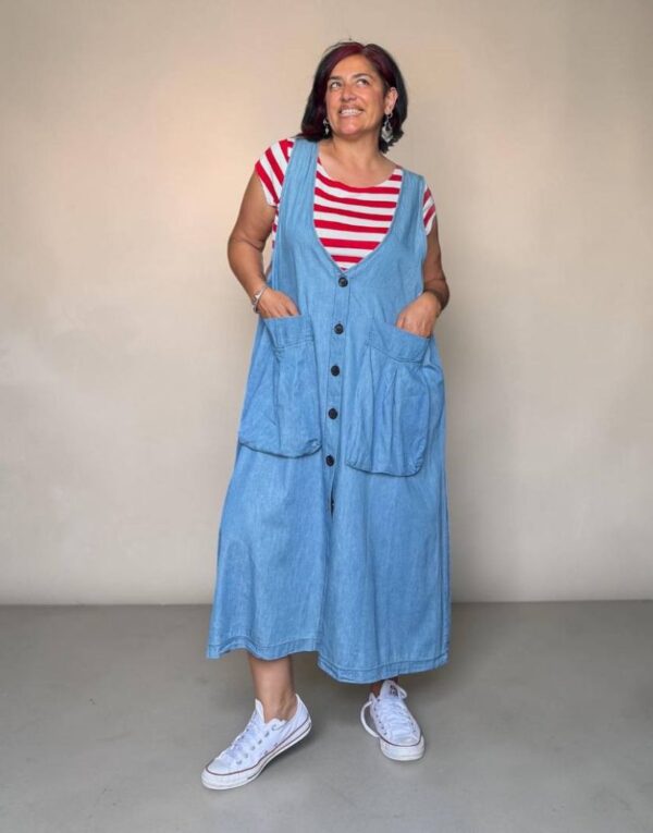 Vestito Salopette jeans
